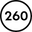 260 Sample Sale logo